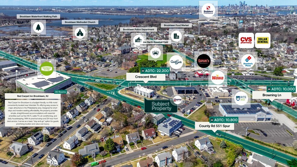 More Photos Of 130 S Brown St, Brooklawn General Retail For Sale