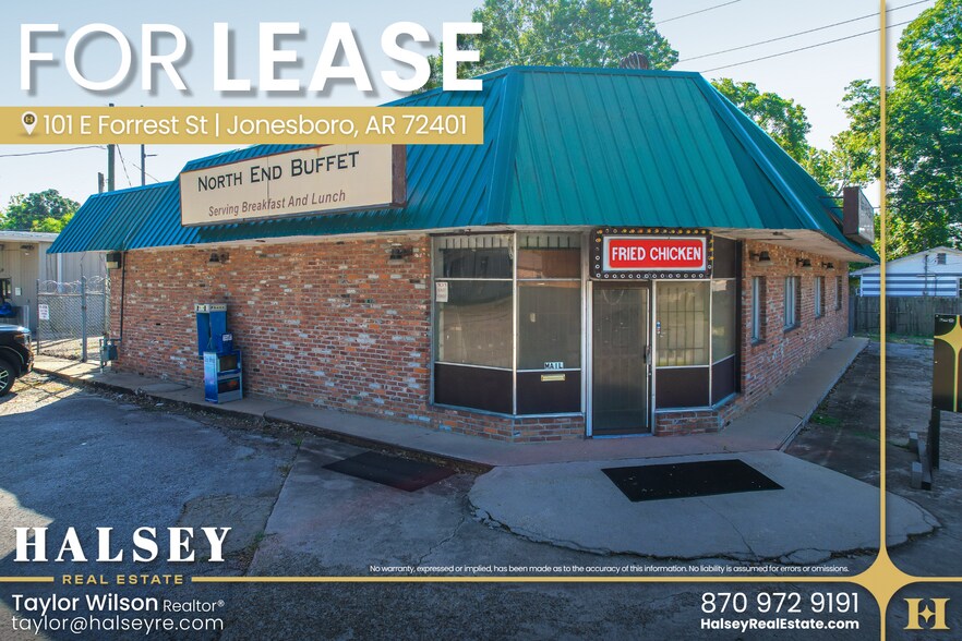 Primary Photo Of 101 E Forrest St, Jonesboro Freestanding For Lease