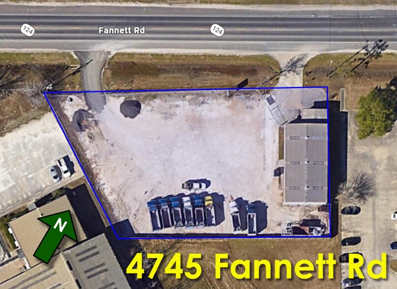 More Photos Of 4745 Fannett Rd, Beaumont Industrial For Lease