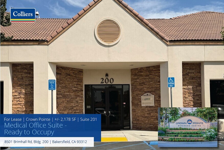 Primary Photo Of 8501 Brimhall Rd, Bakersfield Medical For Lease