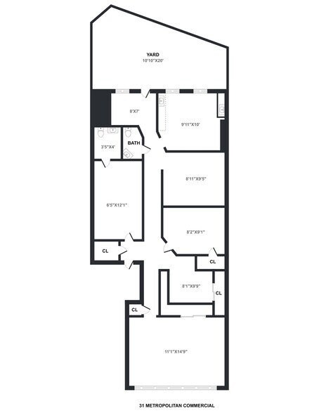 More Photos Of 431 Metropolitan Ave, Brooklyn General Retail For Sale