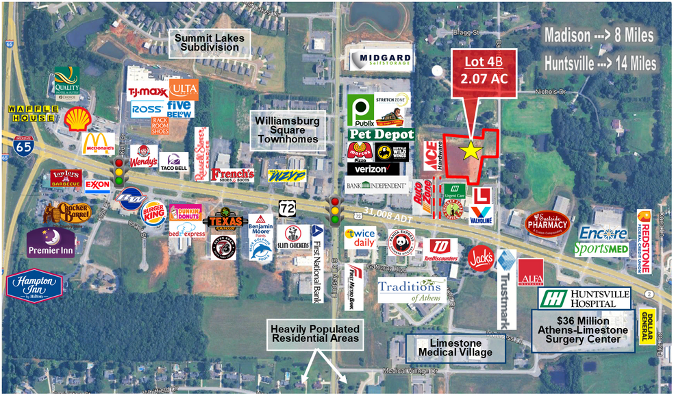 More Photos Of 22175 US-72, Athens Land For Sale