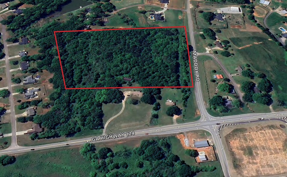 Primary Photo Of 8195 Highway 124 W, Hoschton Land For Sale