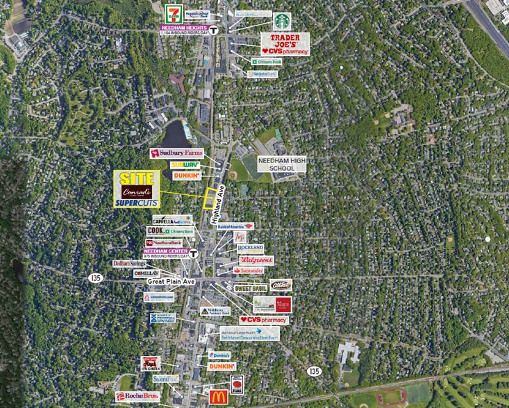 More Photos Of 1299 Highland Ave, Needham Freestanding For Lease