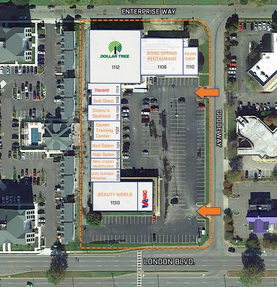 More Photos Of 1100-1136 London Blvd, Portsmouth Freestanding For Lease