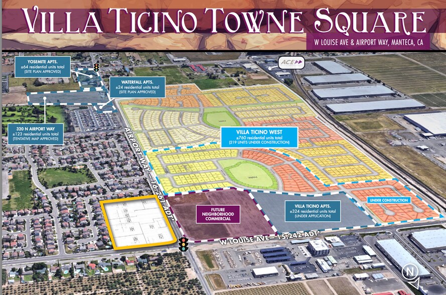 Primary Photo Of Louise Avenue, Manteca Unknown For Lease