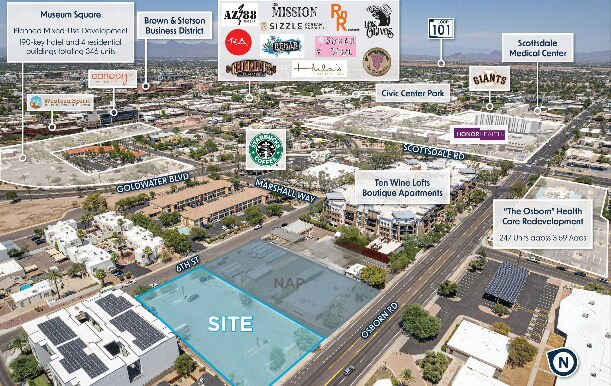 More Photos Of 7018 E Osborn Rd, Scottsdale Land For Sale