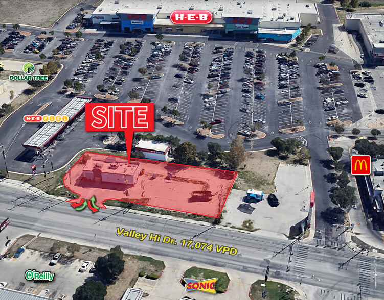 Primary Photo Of 350 Valley Hi Dr, San Antonio Fast Food For Lease