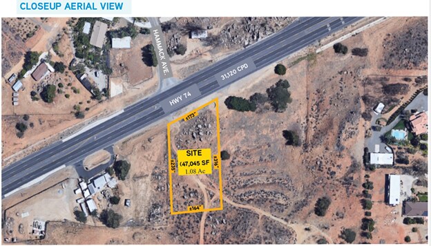 More Photos Of NWC Hwy 74 & Hammack Ave, Perris Land For Lease