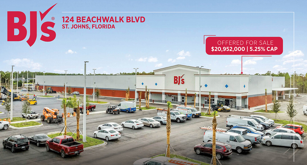 Primary Photo Of 124 Beachwalk Boulevard, Saint Johns Supermarket For Sale