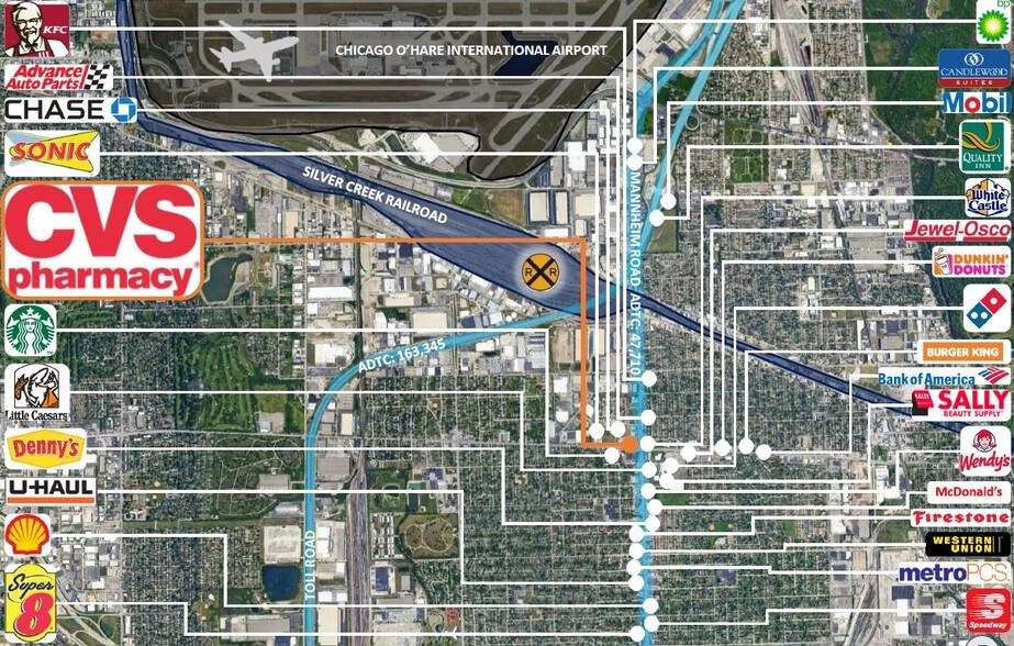 More Photos Of 10420 Grand Ave, Franklin Park Drugstore For Lease