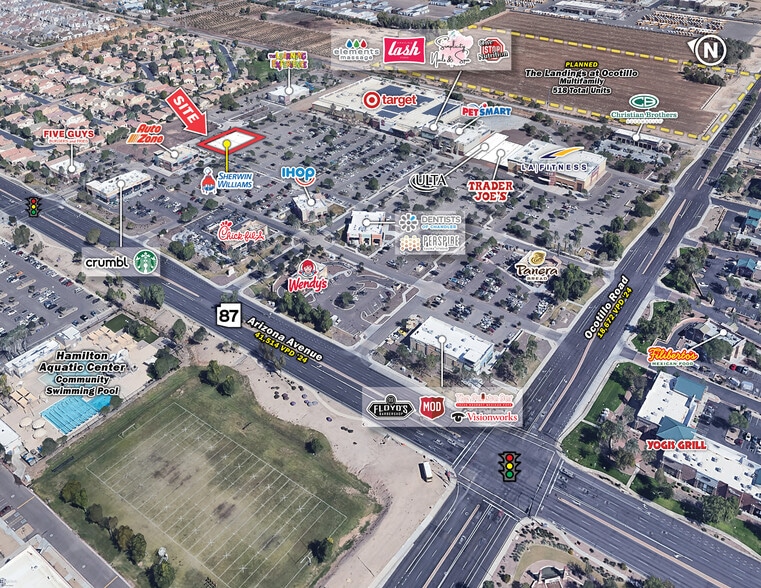 Primary Photo Of NEC Ocotillo Rd & Arizona Ave, Chandler Freestanding For Lease