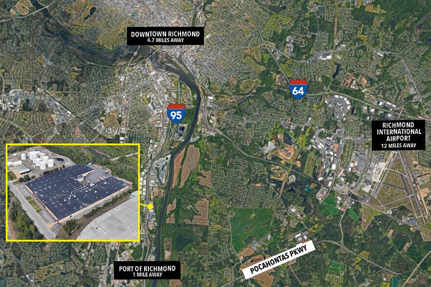 More Photos Of 3310 Deepwater Terminal Rd, Richmond Warehouse For Lease