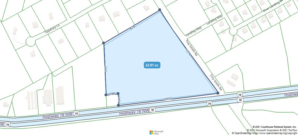 More Photos Of 1809 Highway 78, Monroe Land For Sale