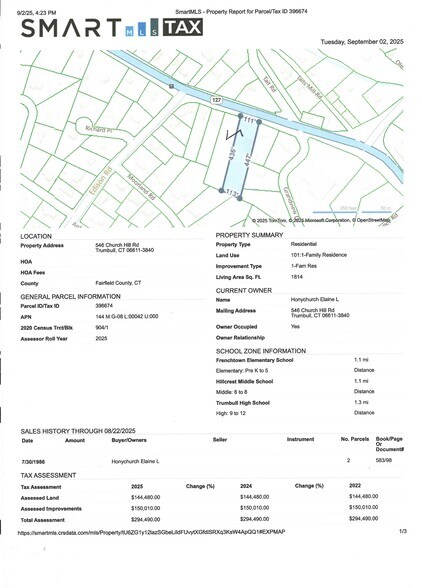 More Photos Of 546 Church Hill Rd, Trumbull Land For Sale