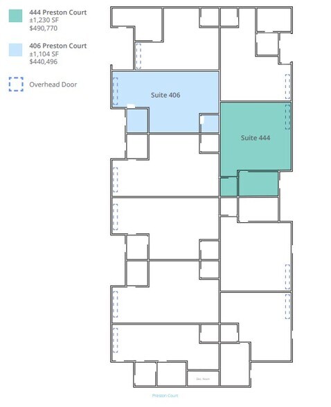 More Photos Of 404-446 Preston Ct, Livermore Warehouse For Sale