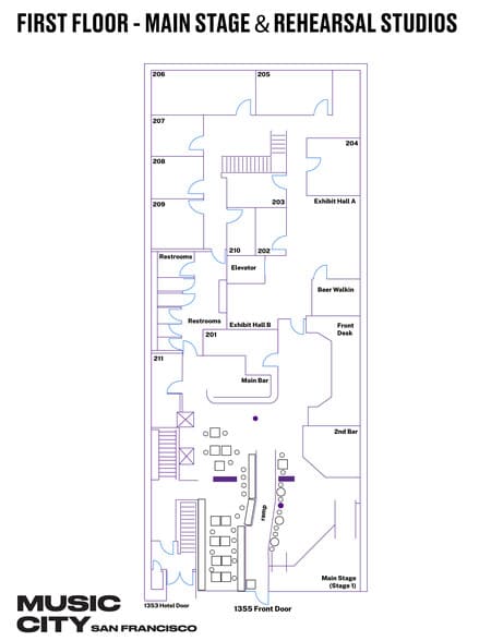 More Photos Of 1353-1355 Bush St, San Francisco Loft Creative Space For Sale