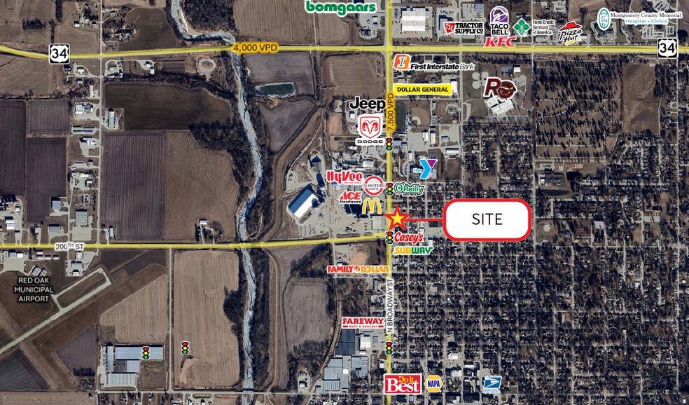 More Photos Of 1410 N Broadway St, Red Oak Fast Food For Lease