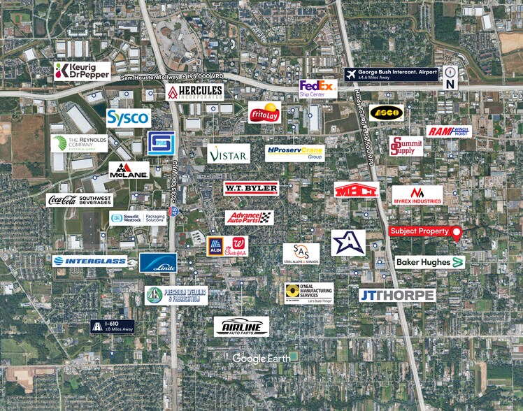 More Photos Of 13835 Chrisman Rd, Houston Warehouse For Sale