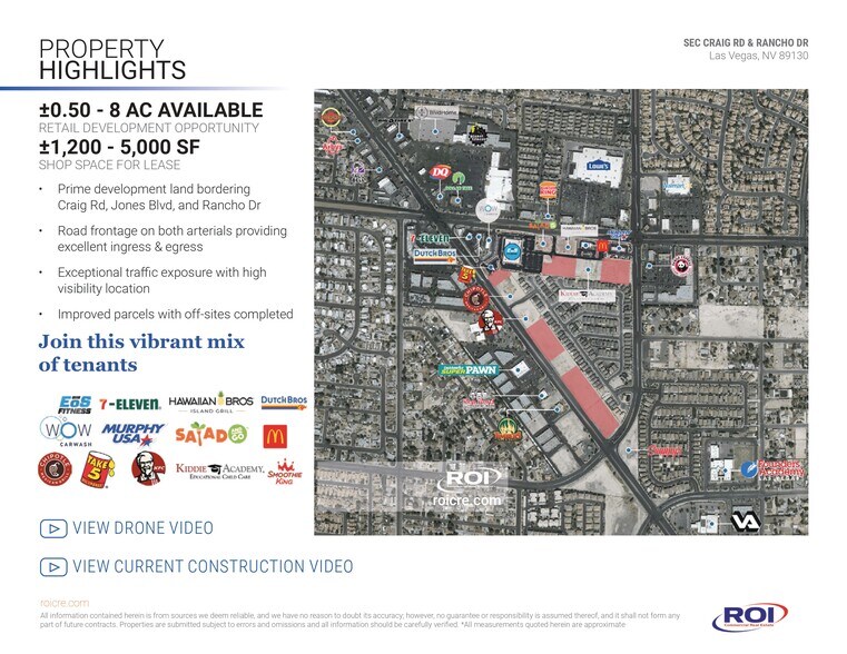 More Photos Of North Rancho Dr, Las Vegas Land For Lease