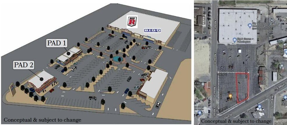 Primary Photo Of 912 E Main St, Farmington Land For Sale