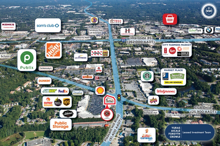 More Photos Of 1475 NW Pleasant Hill Rd, Lawrenceville Freestanding For Sale