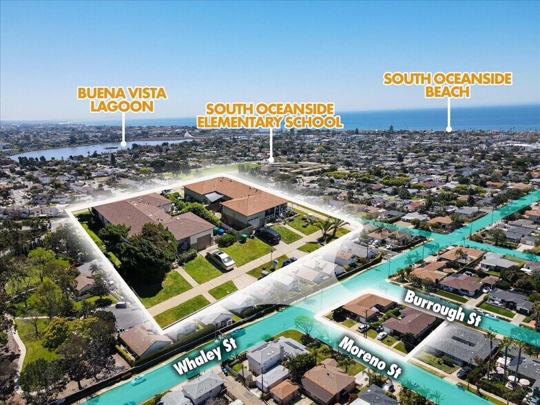 Primary Photo Of 1634-1638 Burroughs St. & 1633-1637 Moreno St., Oceanside Apartments For Sale