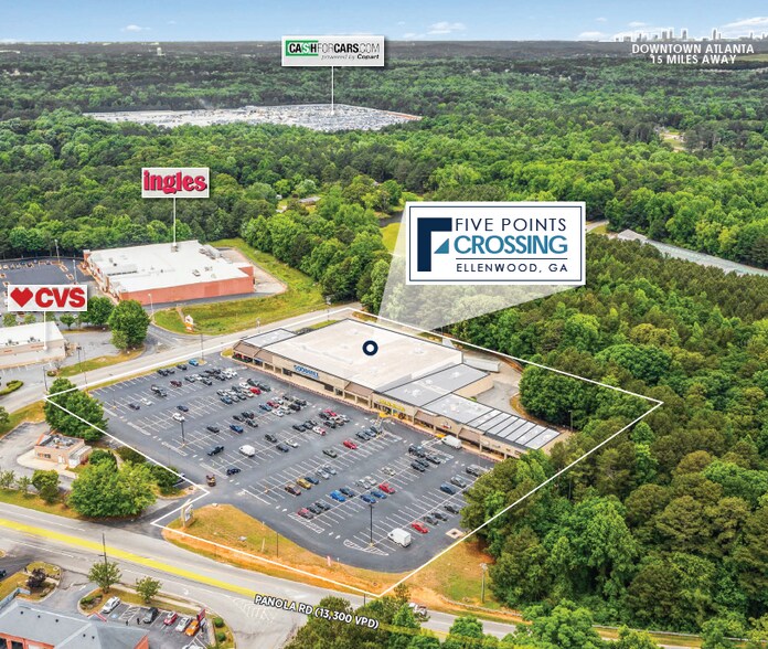 More Photos Of 1772-1792 Panola Rd, Ellenwood Storefront For Sale