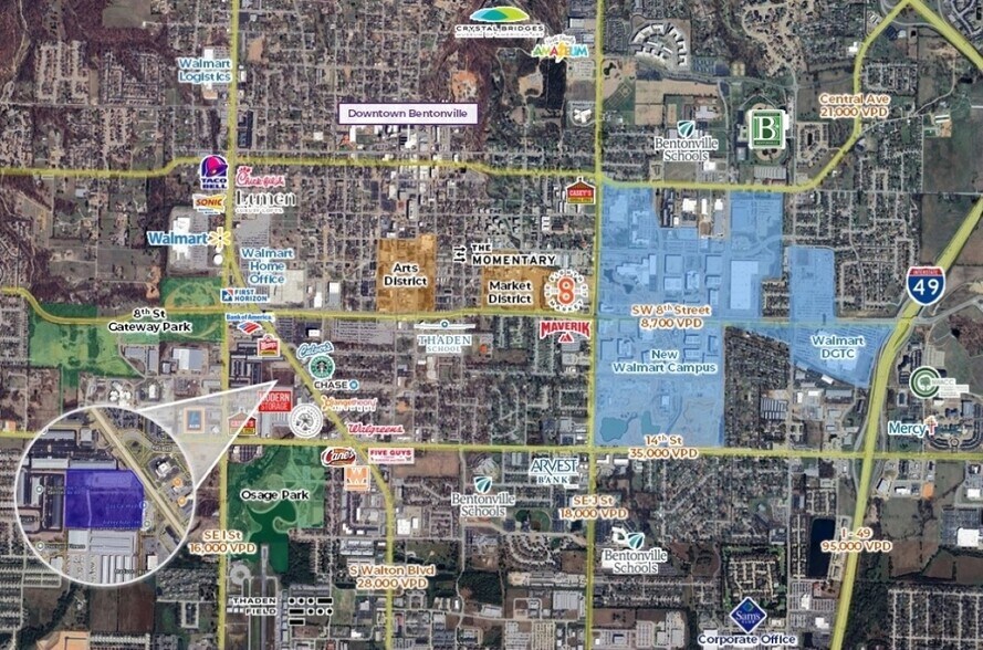 More Photos Of 1002 S Walton Blvd, Bentonville Land For Sale