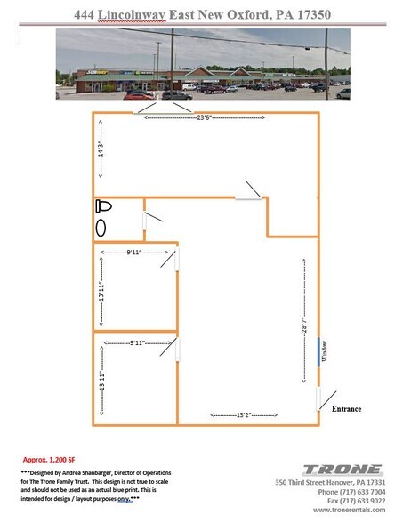 More Photos Of 444 Lincolnway East - Suite 444, New Oxford, PA, 17331, New Oxford Storefront For Lease