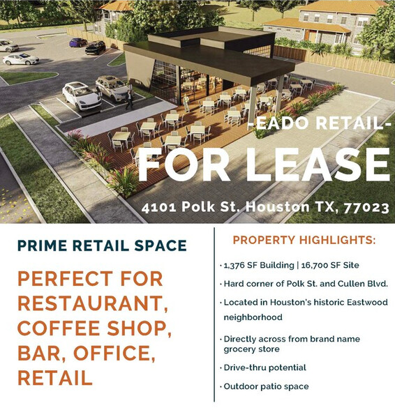 Primary Photo Of 4101 Polk St, Houston General Retail For Lease