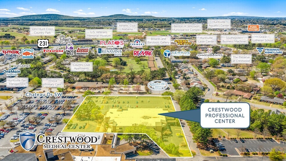 More Photos Of 250 Chateau Dr, Huntsville Medical For Lease