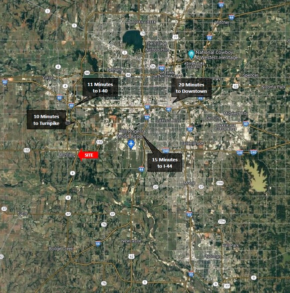 More Photos Of S Sara Rd & SW 89th St, Mustang Unknown For Lease