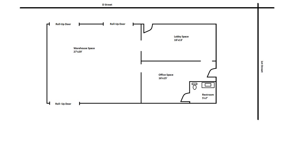 More Photos Of 16593 D St, Victorville Auto Repair For Lease