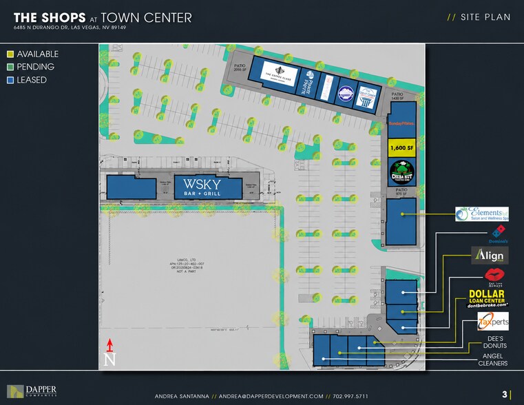 More Photos Of 6485 N Durango Dr, Las Vegas General Retail For Lease