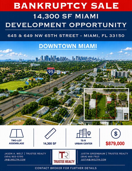 Primary Photo Of 645 NW 65th St, Miami Land For Sale