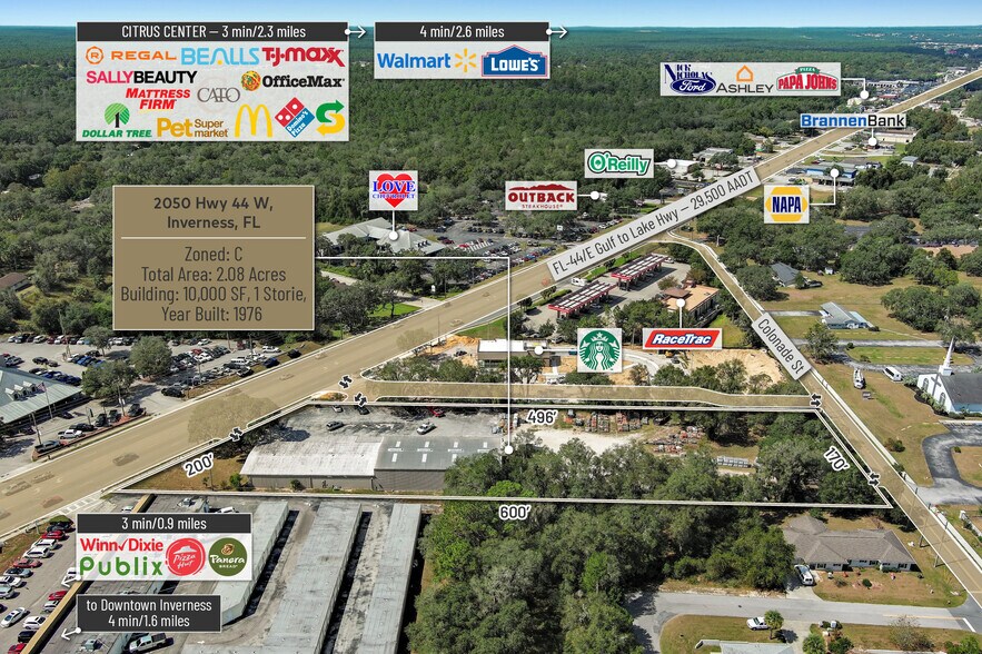 More Photos Of 2050 Highway 44 W, Inverness Land For Sale