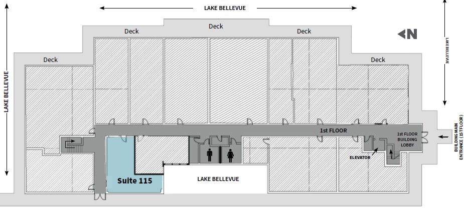More Photos Of 9 Lake Bellevue Dr, Bellevue Office For Sale