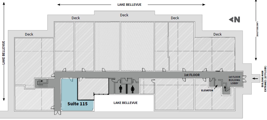 More Photos Of 9 Lake Bellevue Dr, Bellevue Office For Sale