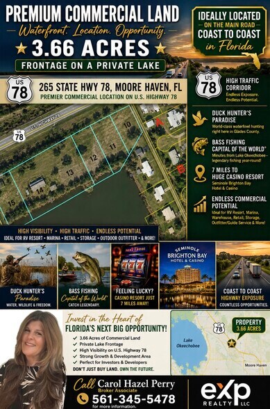 Primary Photo Of 265 Florida 78, Moore Haven Land For Sale