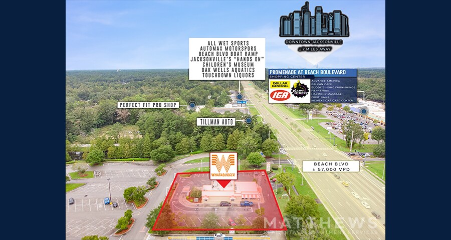 More Photos Of 8840 Beach Blvd, Jacksonville Fast Food For Sale