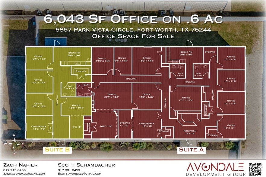 More Photos Of 5857 Park Vista Cir, Keller Office Residential For Sale