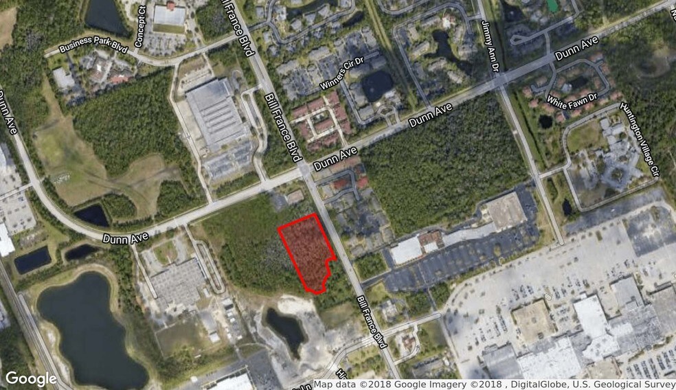 Primary Photo Of Bill France Blvd @ Dunn Ave, Daytona Beach Land For Sale