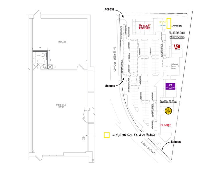 More Photos Of 1725-1734 Thierer Rd, Madison General Retail For Lease