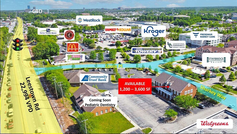 More Photos Of 1716-1720 Sharkey Way, Lexington Office For Lease