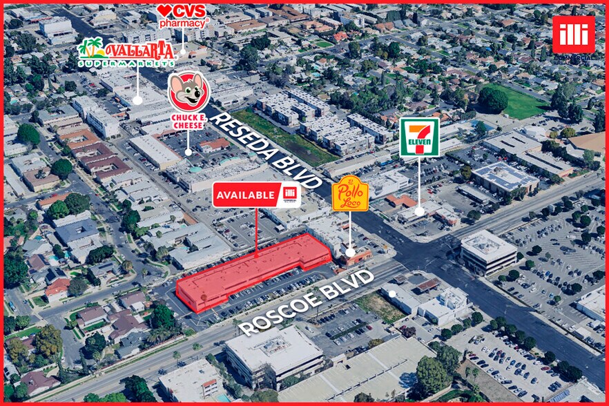 Primary Photo Of 18515-18549 Roscoe Blvd, Northridge Office For Lease