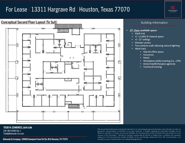 More Photos Of 13311 Hargrave Rd, Houston Storefront Retail Office For Lease