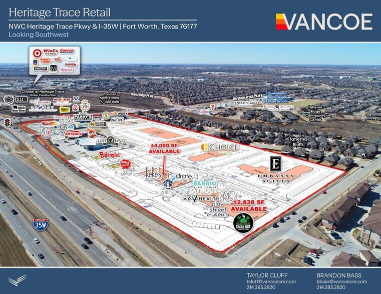 More Photos Of NWC Heritage Trace Pkwy & I-35W, Fort Worth Unknown For Lease