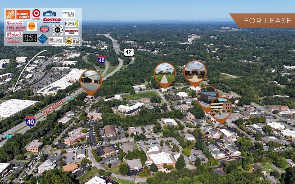 Primary Photo Of 1540 Westbrook Plaza Dr, Winston-Salem Unknown For Lease