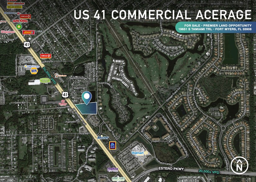 More Photos Of 19651 S Tamiami Trl, Fort Myers Land For Sale